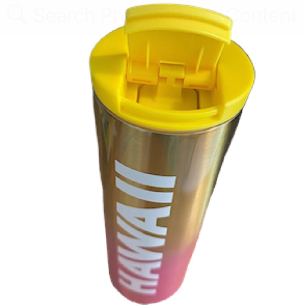 Starbucks! Hawaii Collection Pineapple Stainless steal thermos cup! 16oz